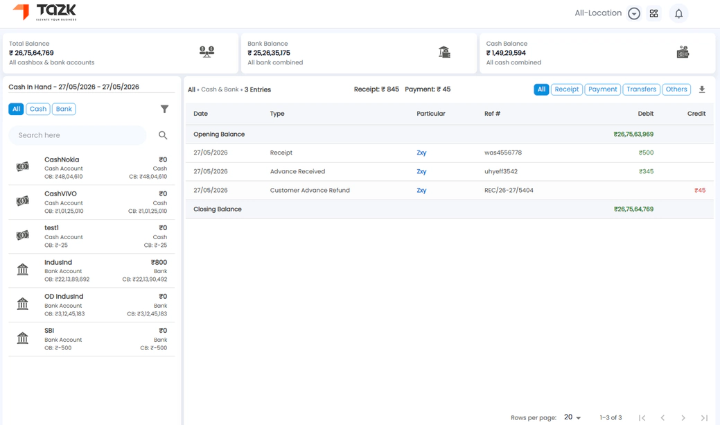 Bank Reconciliation