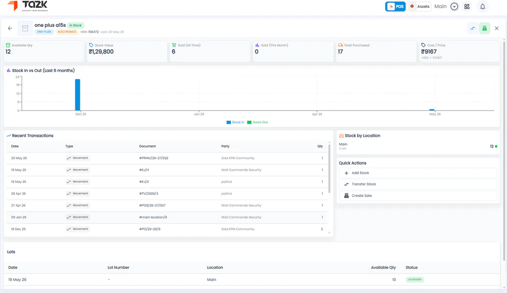 Stock Dashboard