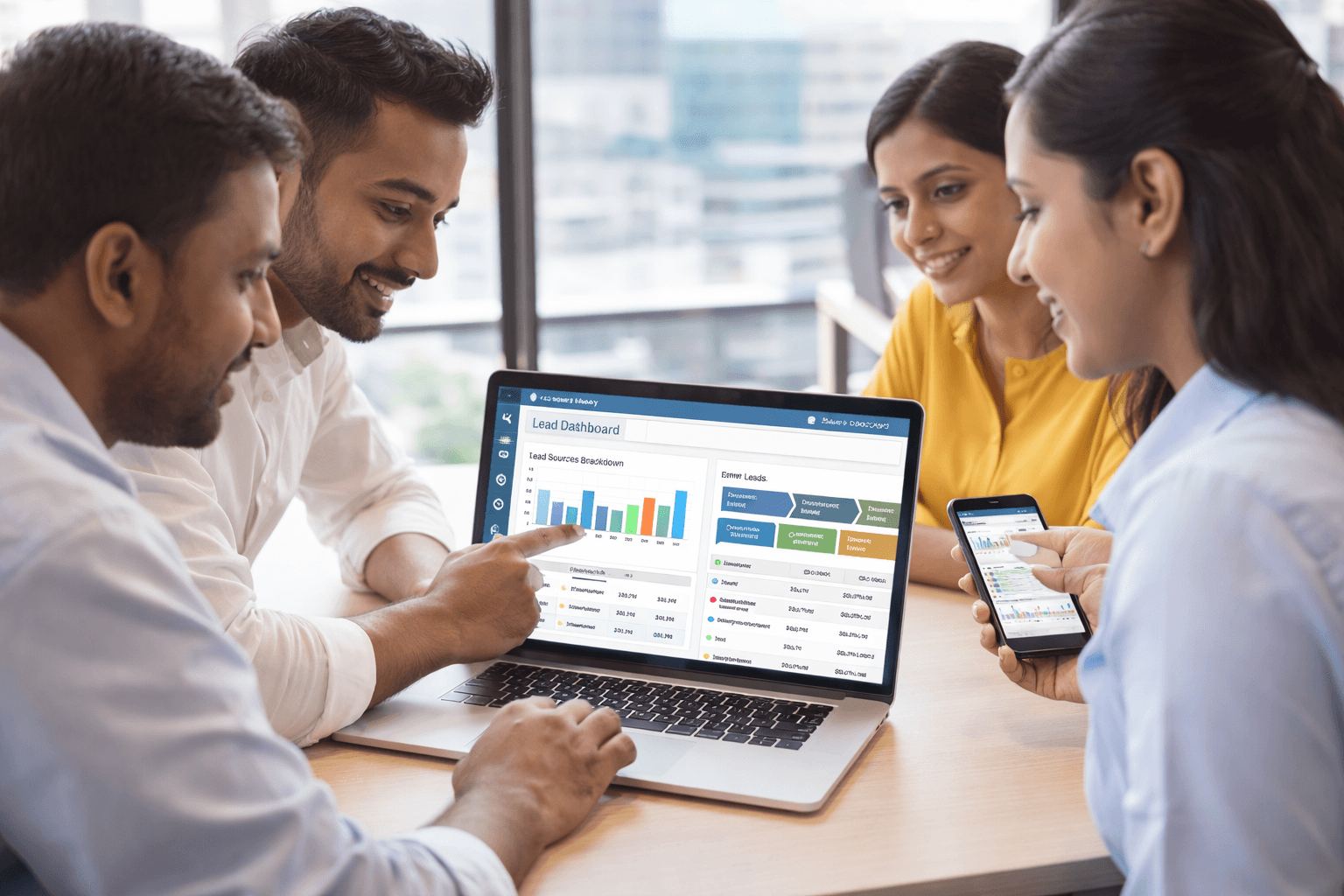 Four-week implementation checklist for setting up a lead management system in Chennai including configuration, team onboarding, automation setup, and performance review