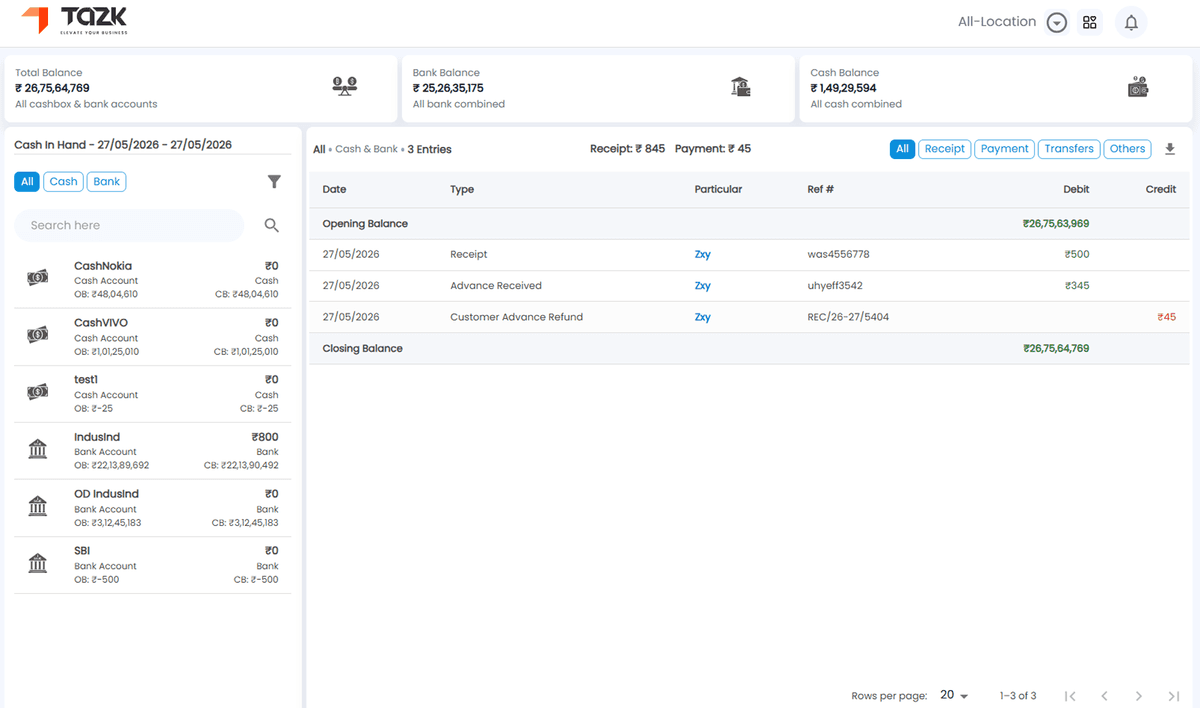 Bank Reconciliation