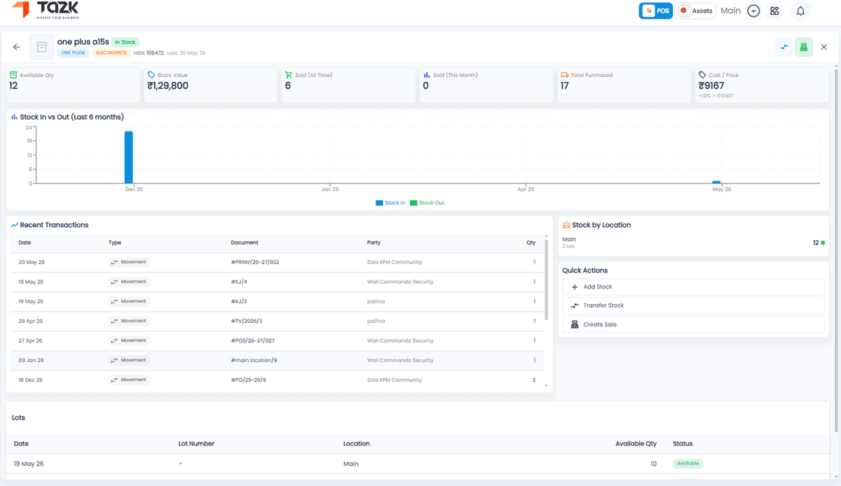 Stock Dashboard