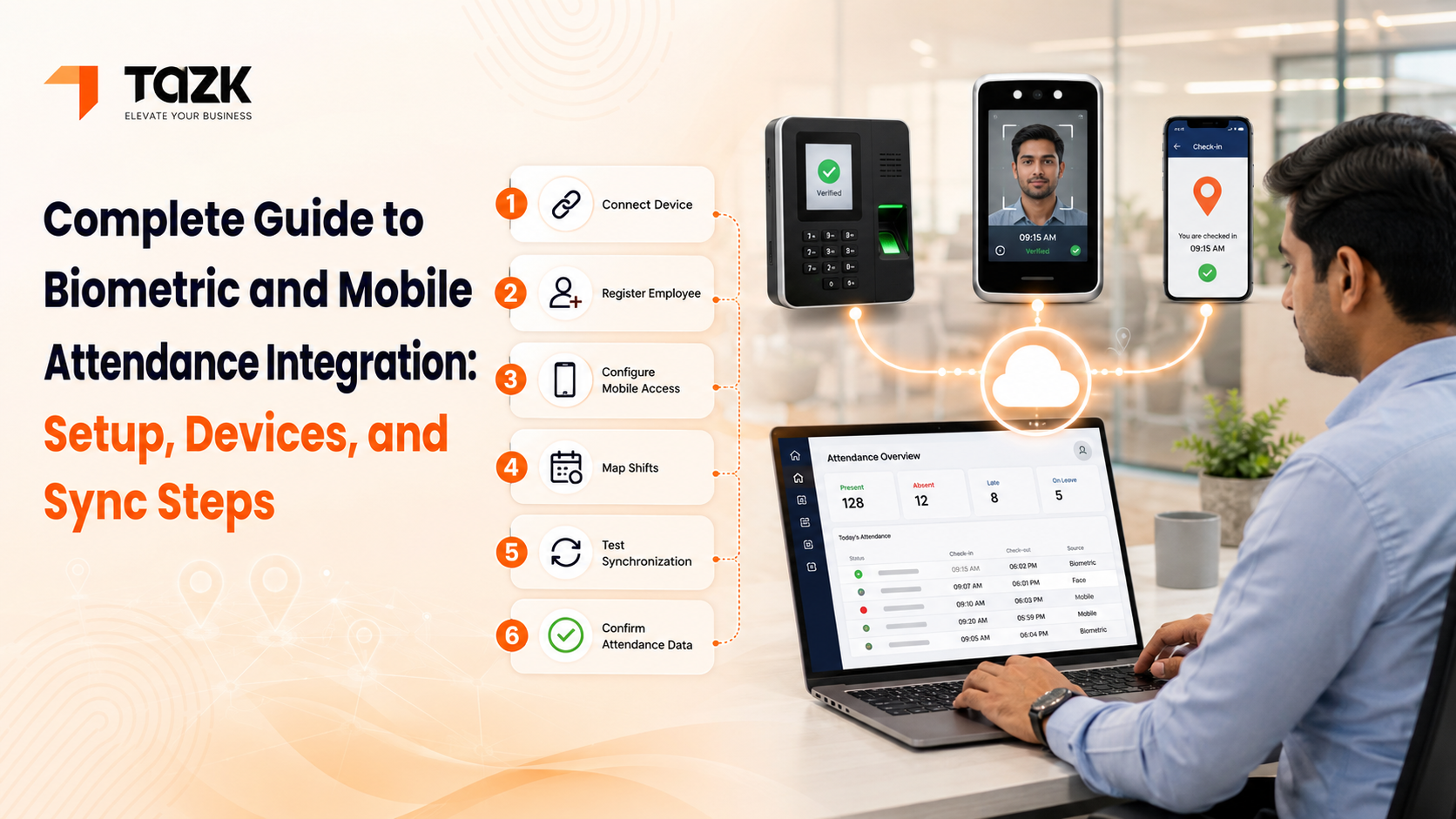 Complete Guide to Biometric and Mobile Attendance Integration: Setup, Devices, and Sync Steps