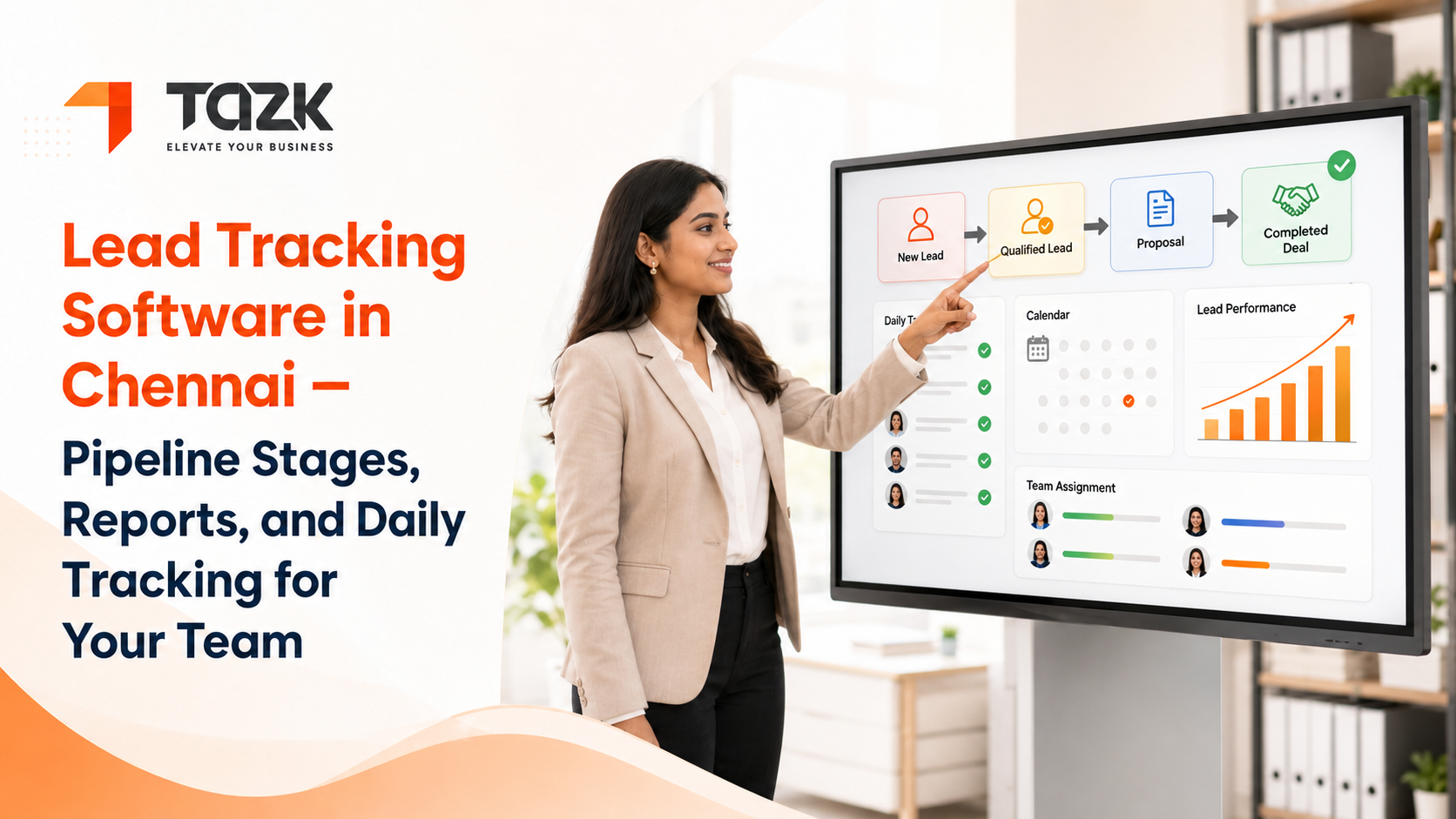 Lead Tracking Software in Chennai: Pipeline Stages, Reports, and Daily Tracking
