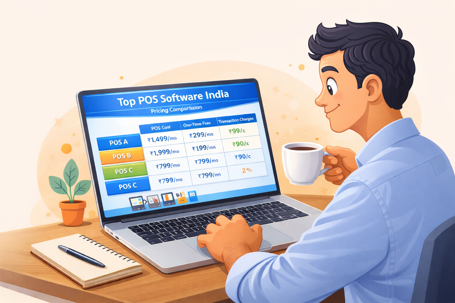 Infographic about Attendance and Payroll Software in India