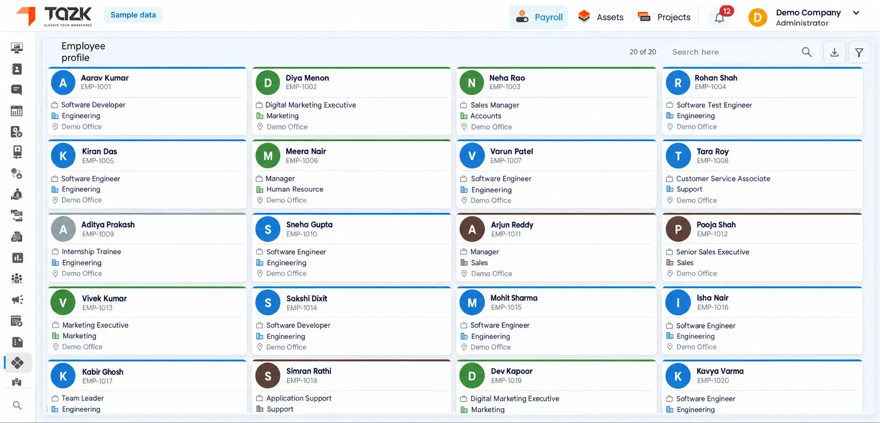 HR analytics dashboard screen 5