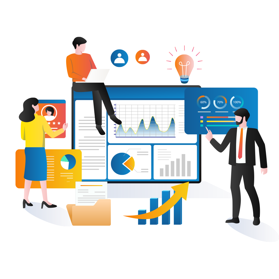 Sales dashboard hero showing revenue, orders, and collections with a Start Free Trial button.